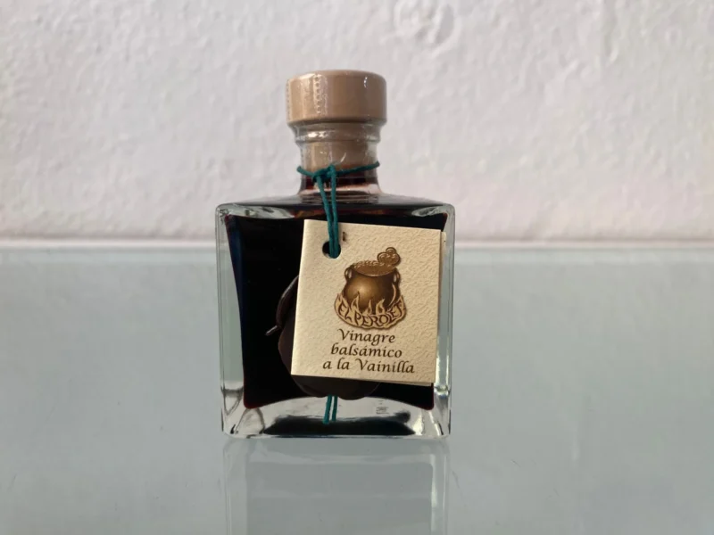 Vinagre pequeño balsámico a la Vainilla