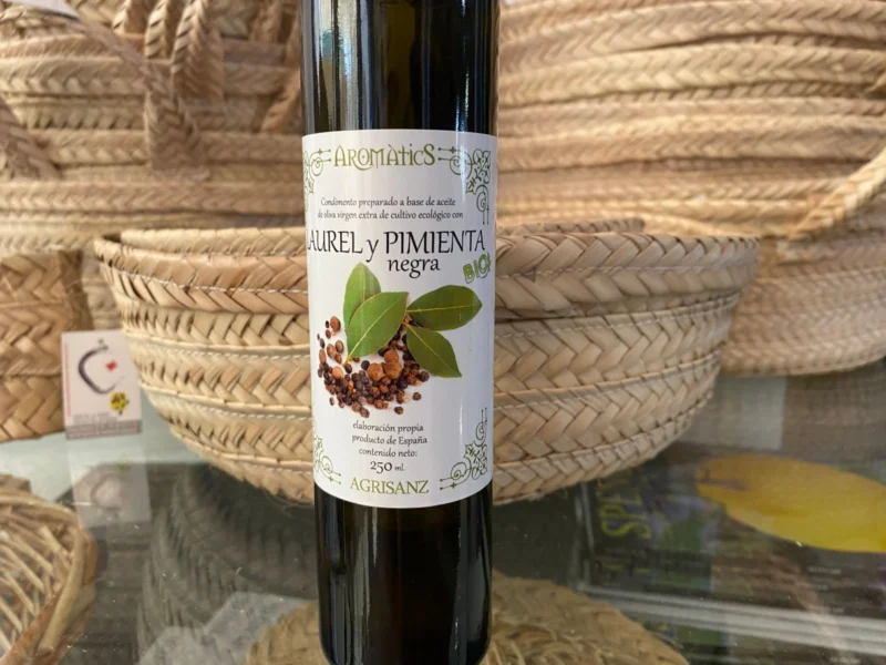 Aceite Laurel y Pimienta 250cl
