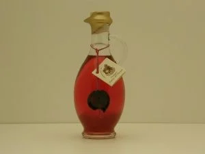 Vinagre mediano vino frutas del bosque