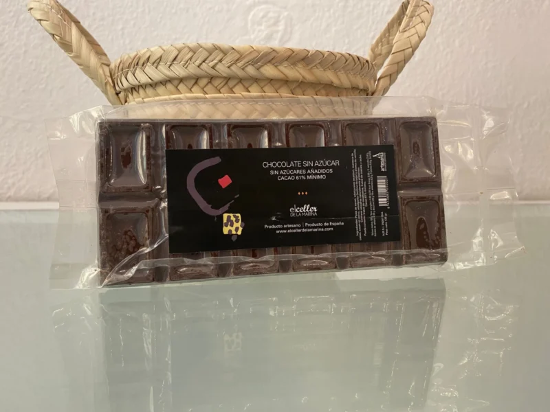 Chocolate sin azúcar