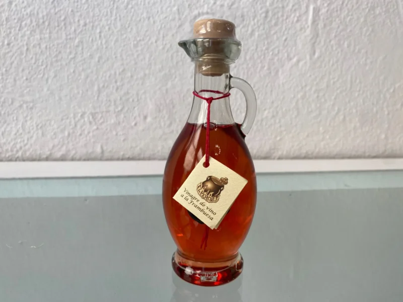 Vinagre mediano de vino a la Frambuesa