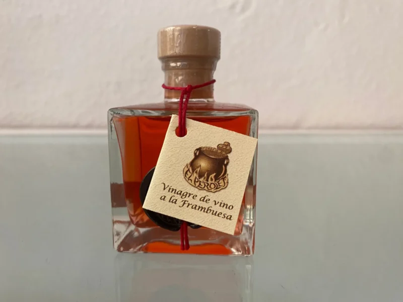 Vinagre pequeño de vino a la Frambuesa
