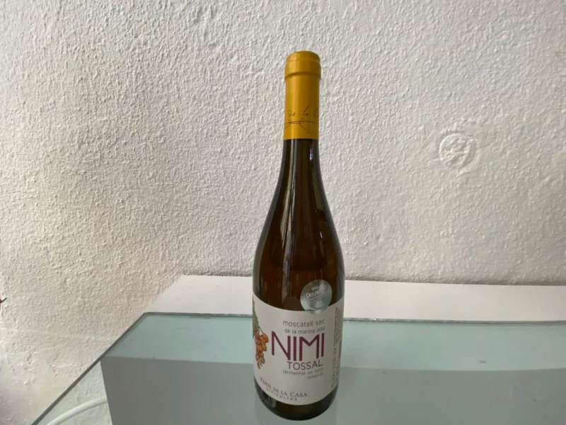 Vino blanco seco Nimi Tossal