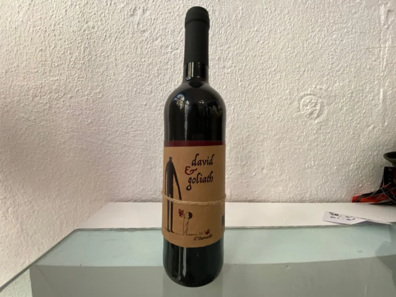 Vino Tinto David E goliath