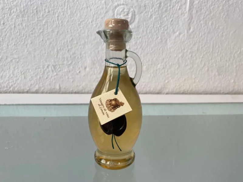 Vinagre mediano de vino al Limón