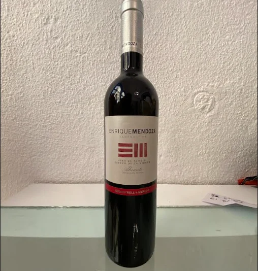 Vino Tinto Enrique Mendoza Monastrell, Merlot